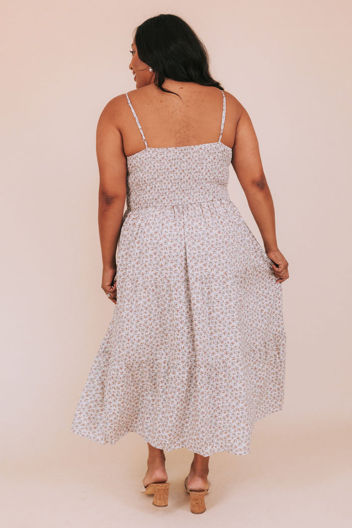 PLUS SIZE - Stay Awhile Dress
