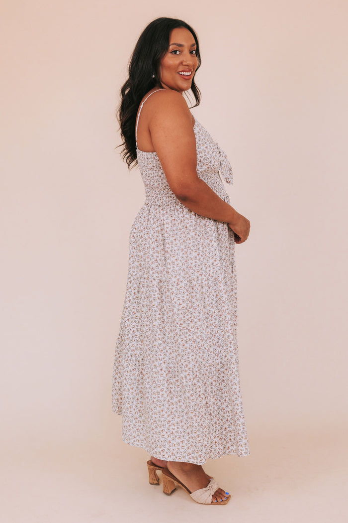 PLUS SIZE - Stay Awhile Dress