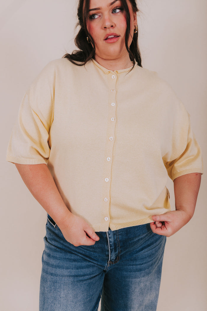 PLUS SIZE - Sunny Side Up Top