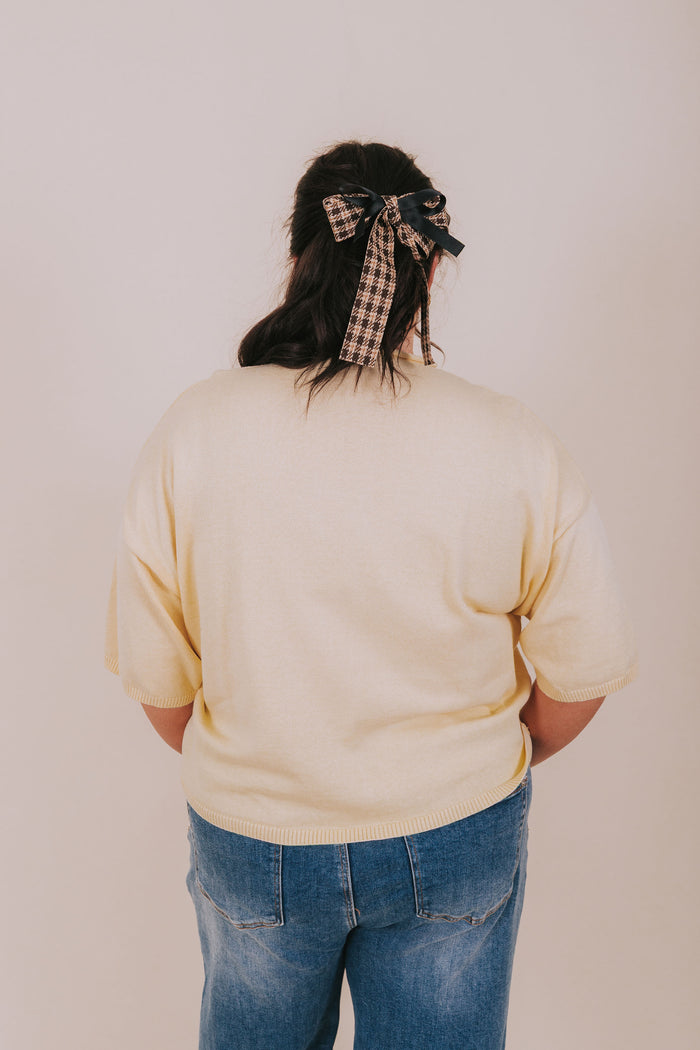 PLUS SIZE - Sunny Side Up Top