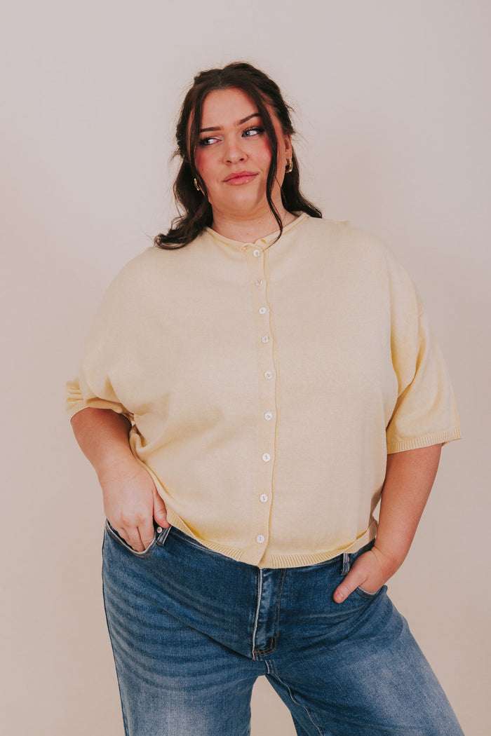 PLUS SIZE - Sunny Side Up Top
