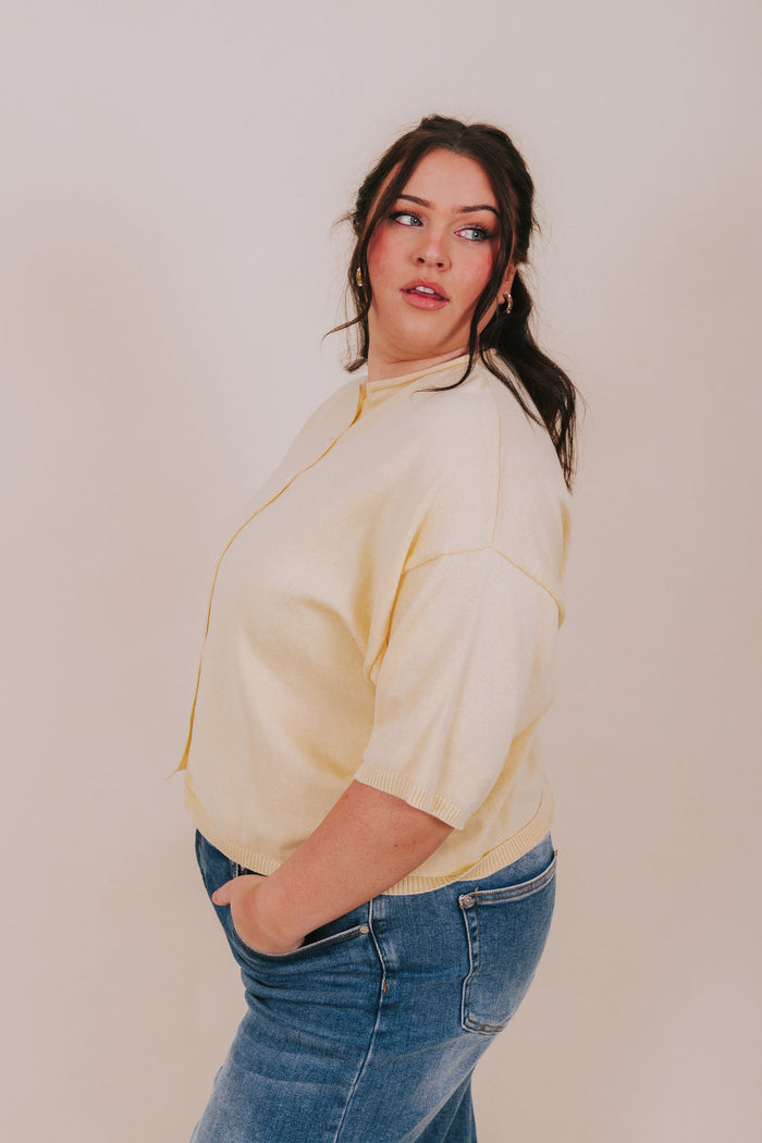PLUS SIZE - Sunny Side Up Top