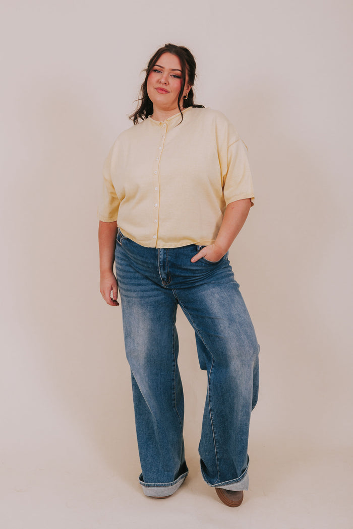 PLUS SIZE - Sunny Side Up Top