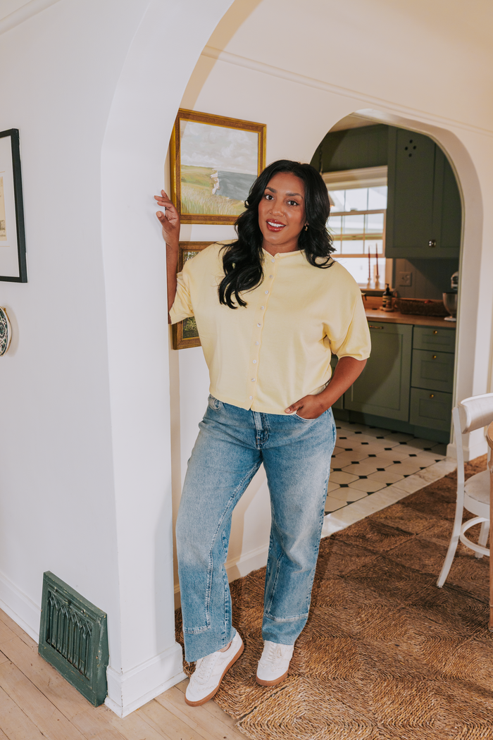 PLUS SIZE - Sunny Side Up Top