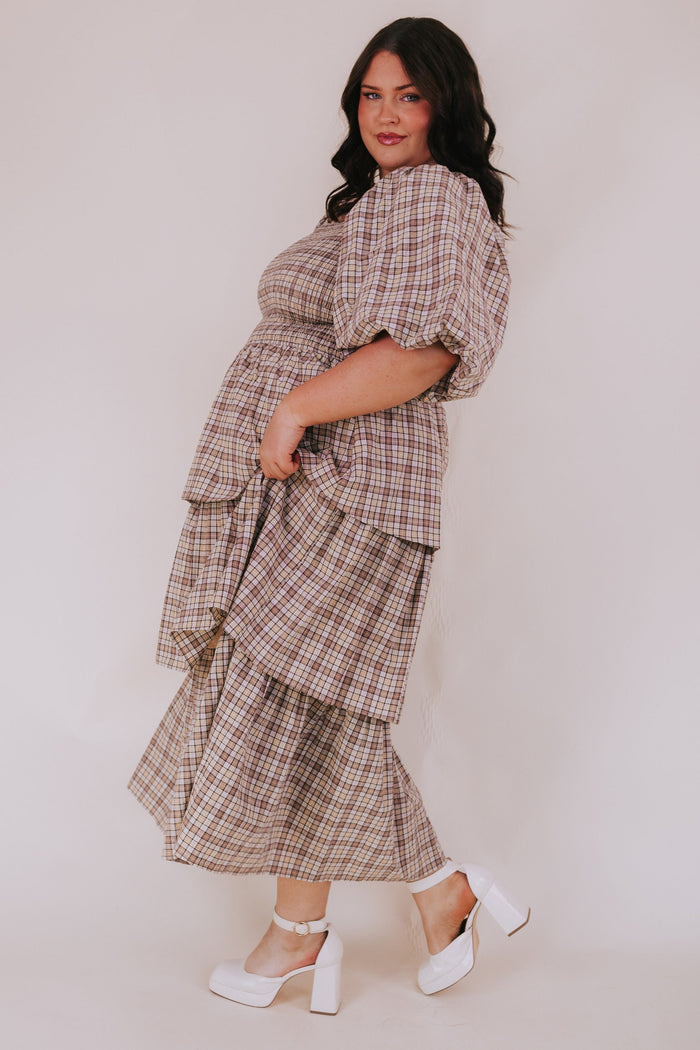 PLUS SIZE - Wish You Were Mine Dress