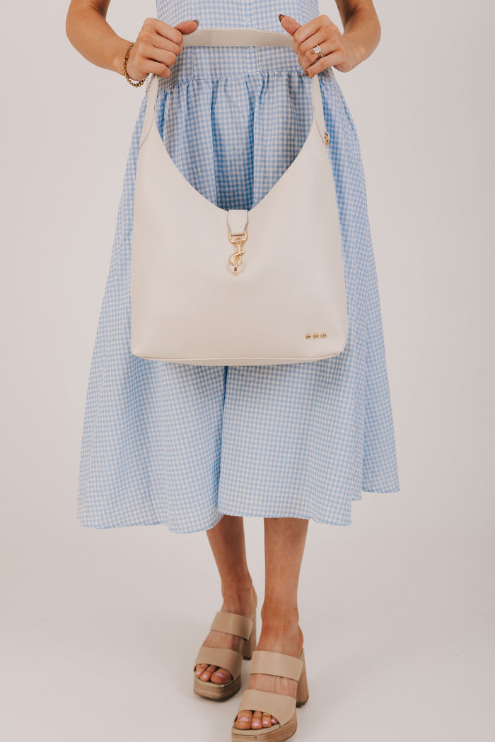 PRETTY SIMPLE - Haddie Purse in Cream