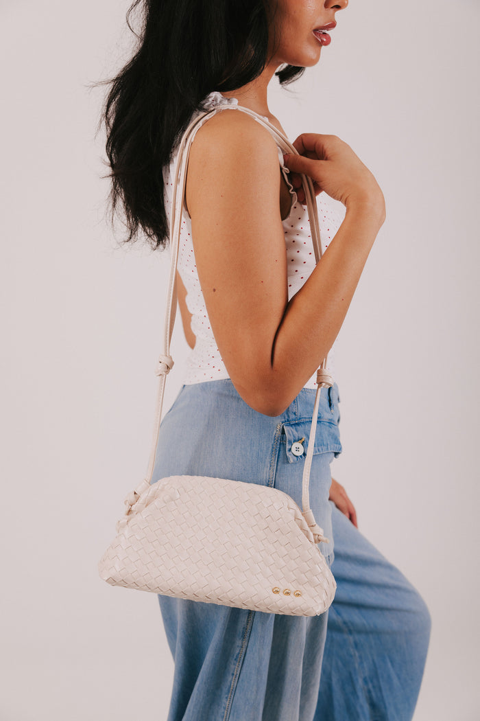 PRETTY SIMPLE - Lacy Bag in Cream
