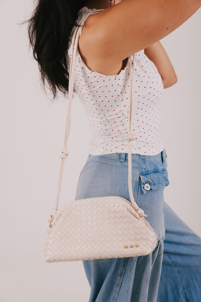 PRETTY SIMPLE - Lacy Bag in Cream