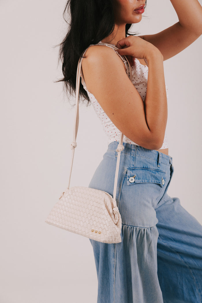 PRETTY SIMPLE - Lacy Bag in Cream