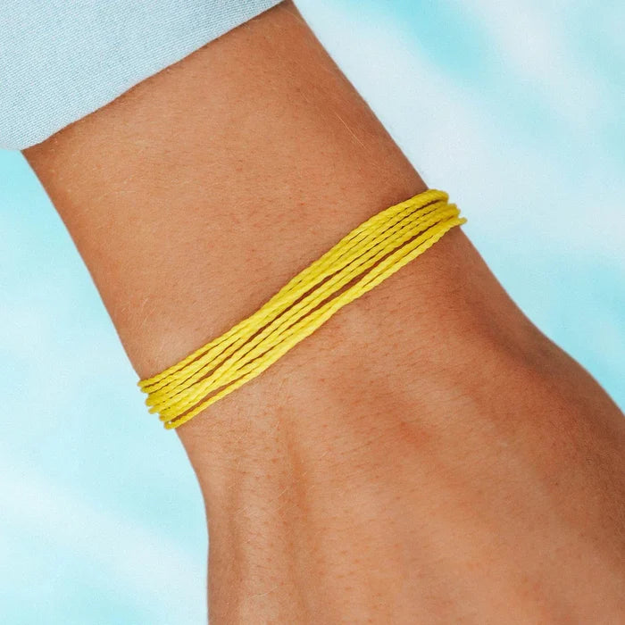 PURA VIDA - Happy Yellow Bracelet