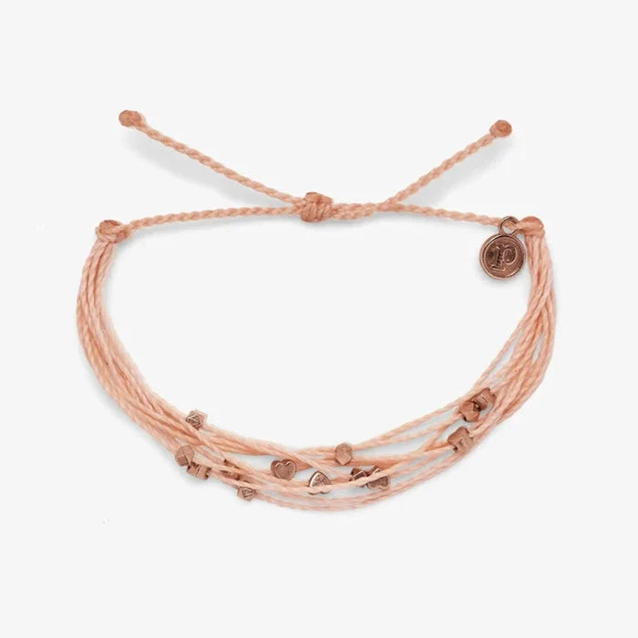PURA VIDA - Heart Malibu Bracelet - Rosegold
