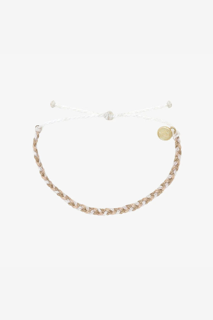 PURA VIDA - Mini Braided Bracelet - Leche