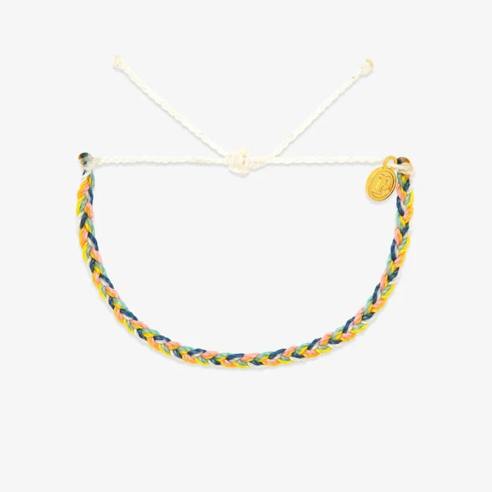 PURA VIDA - Multi Mini Braided Bracelet - Sunset Chaser