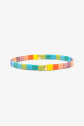PURA VIDA - Paradise Tile Bead Stretch Bracelet