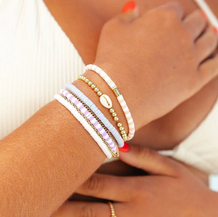 PURA VIDA - Surf's Up Seascape Stretch Bracelet
