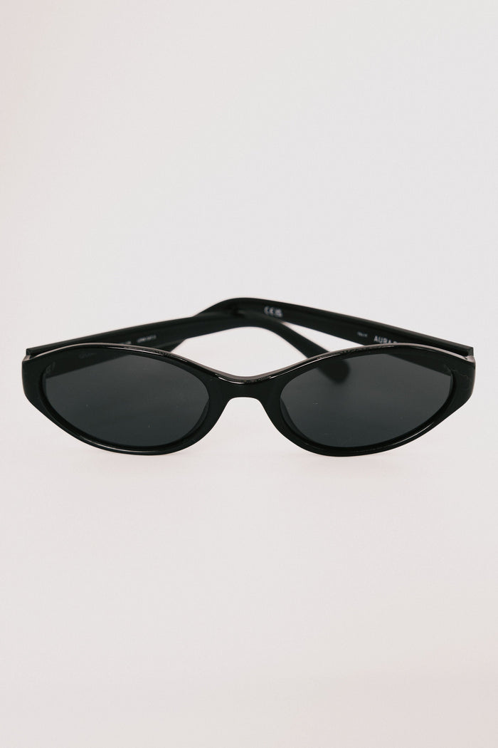 quay aura points sunglasses black