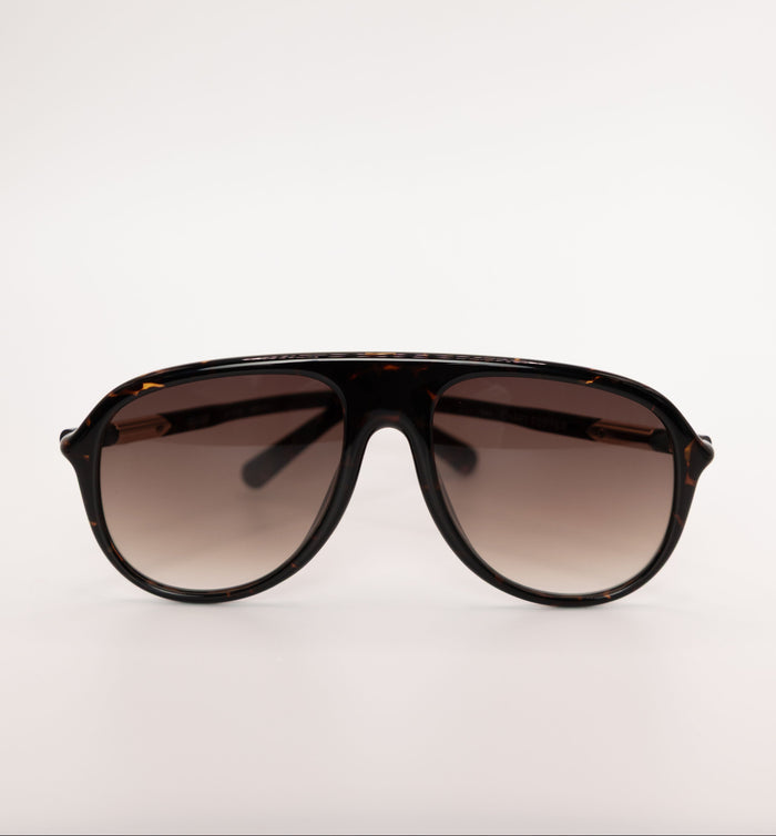 quay chart topper sunglasses black front