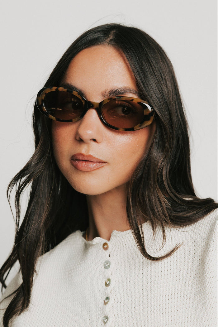 quay felt cute sunglasses tortoise model
