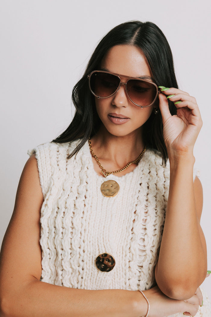 quay high profile sunglasses model