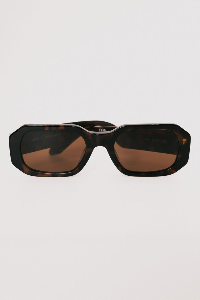 quay hyped up sunglasses coffee
