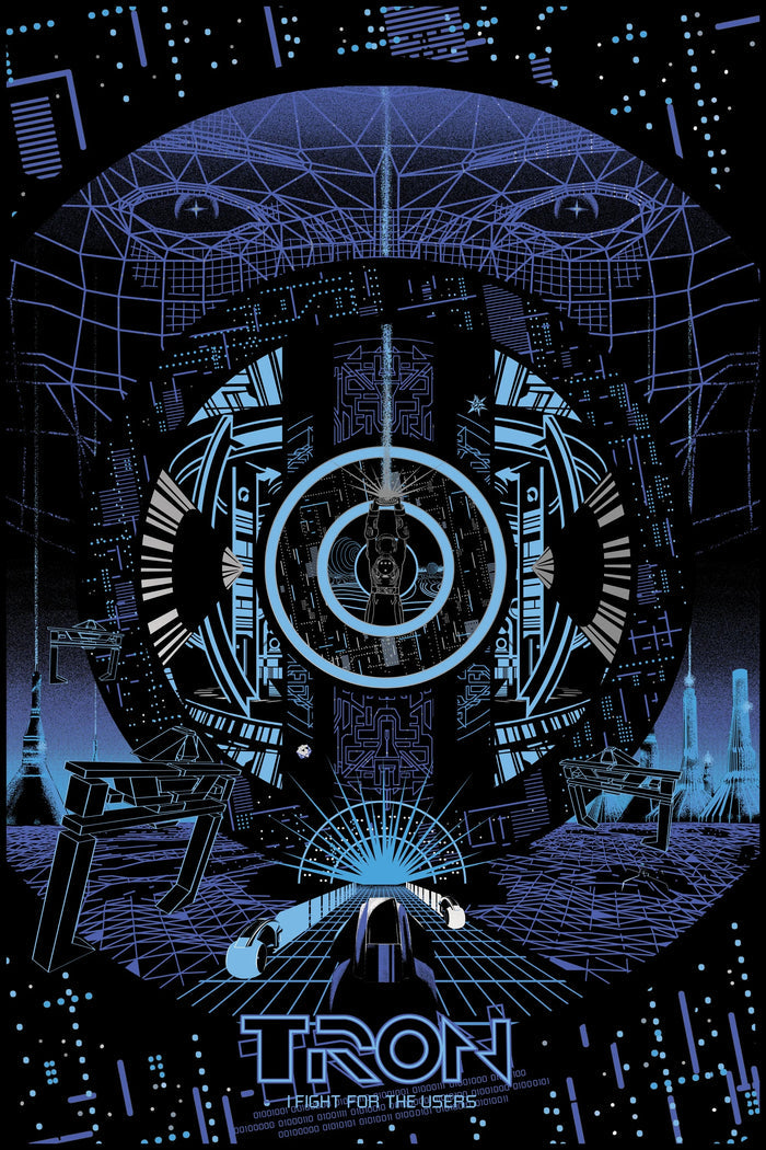 Raid71 "Tron" - Blue Foil Variant