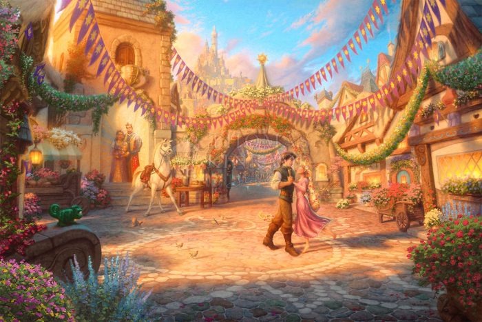 Rapunzel - Dancing in the Sunlit Courtyard