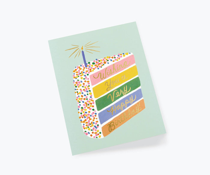 RIFLE PAPER CO - Boxed Set of Cake Slice Birthday Cards