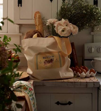 RIFLE PAPER CO. - East West Canvas Tote Bag