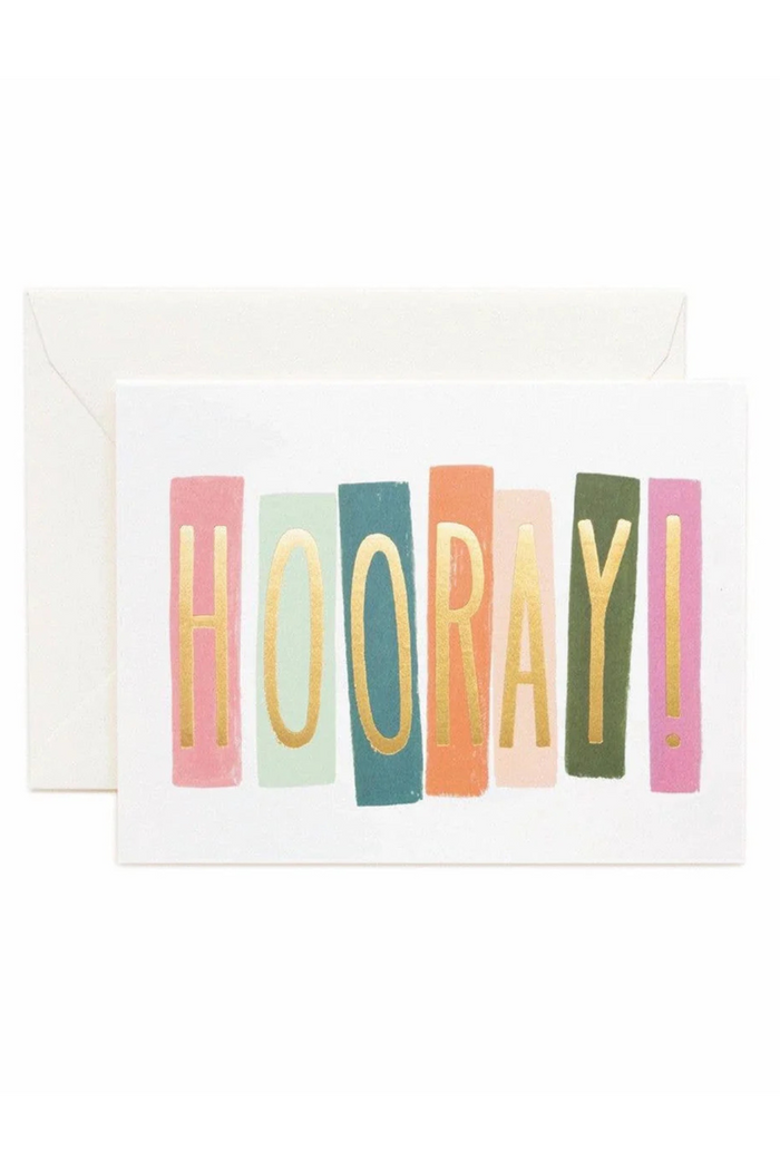 RIFLE PAPER CO - Hooray! Card