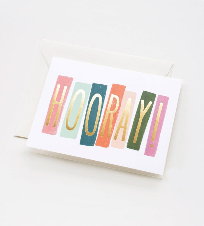 RIFLE PAPER CO - Hooray! Card