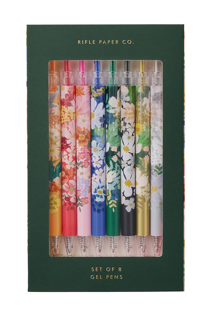RIFLE PAPER CO - Margaux Gel Pens (Set Of 8)