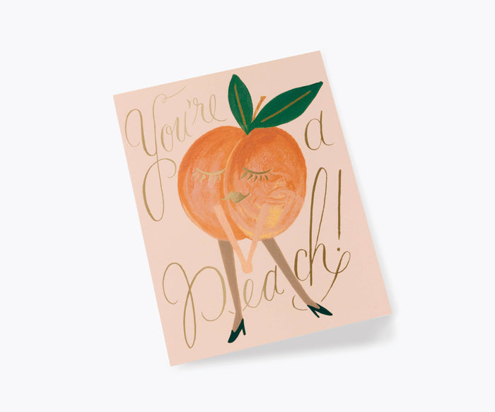 RIFLE PAPER CO - You're A Peach Card