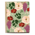 Sage Rose and Grape Blank Card | Josephine
