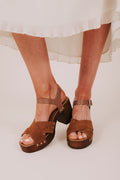 suede platform heels front