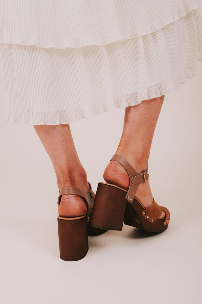 suede platform heels back