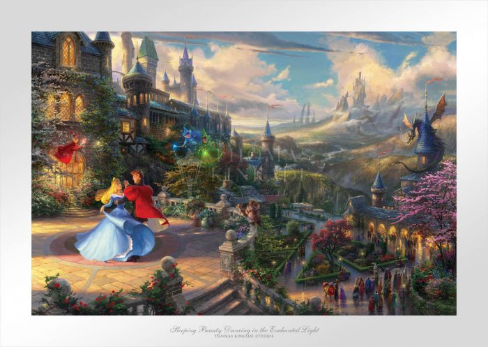Sleeping Beauty Dancing in The Enchanted Light
