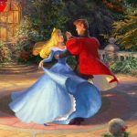 Sleeping Beauty Dancing in The Enchanted Light