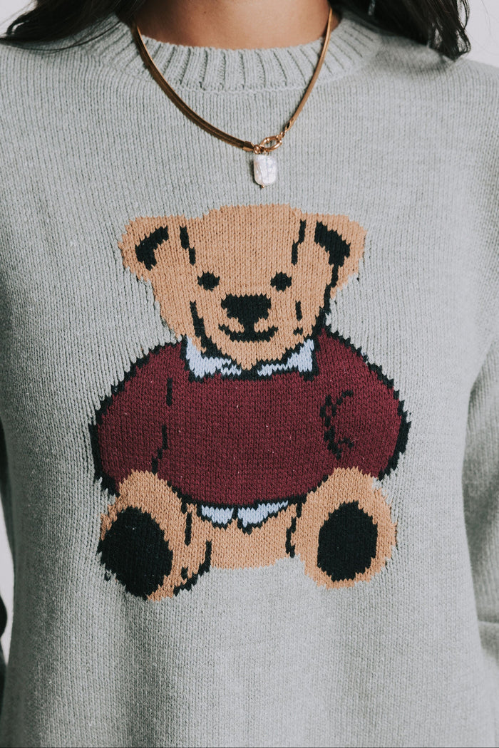 Sophisticated Teddy Bear Sweater