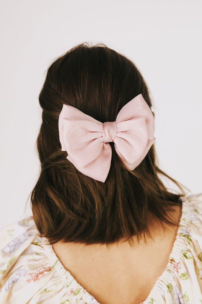 Spin Me Around Bow - 2 Colors! Mauve