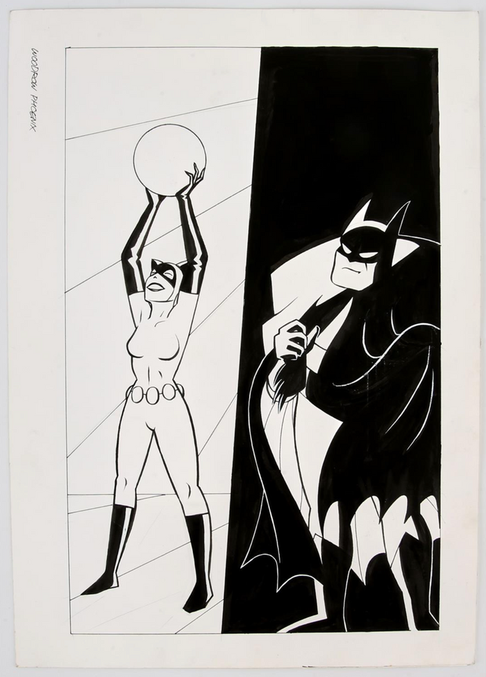 Split Panel Batman