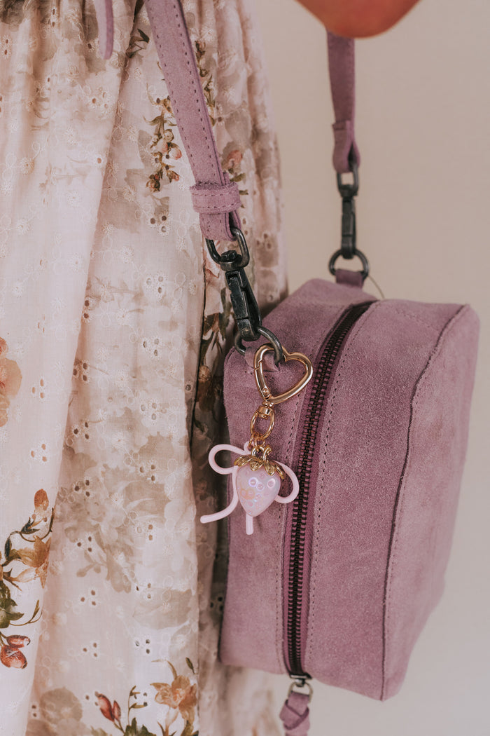Strawberry Girl Bag Charm