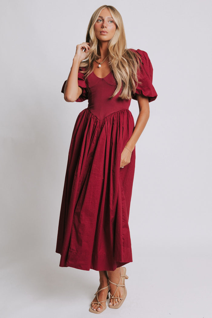 Sweet Sangria Dress