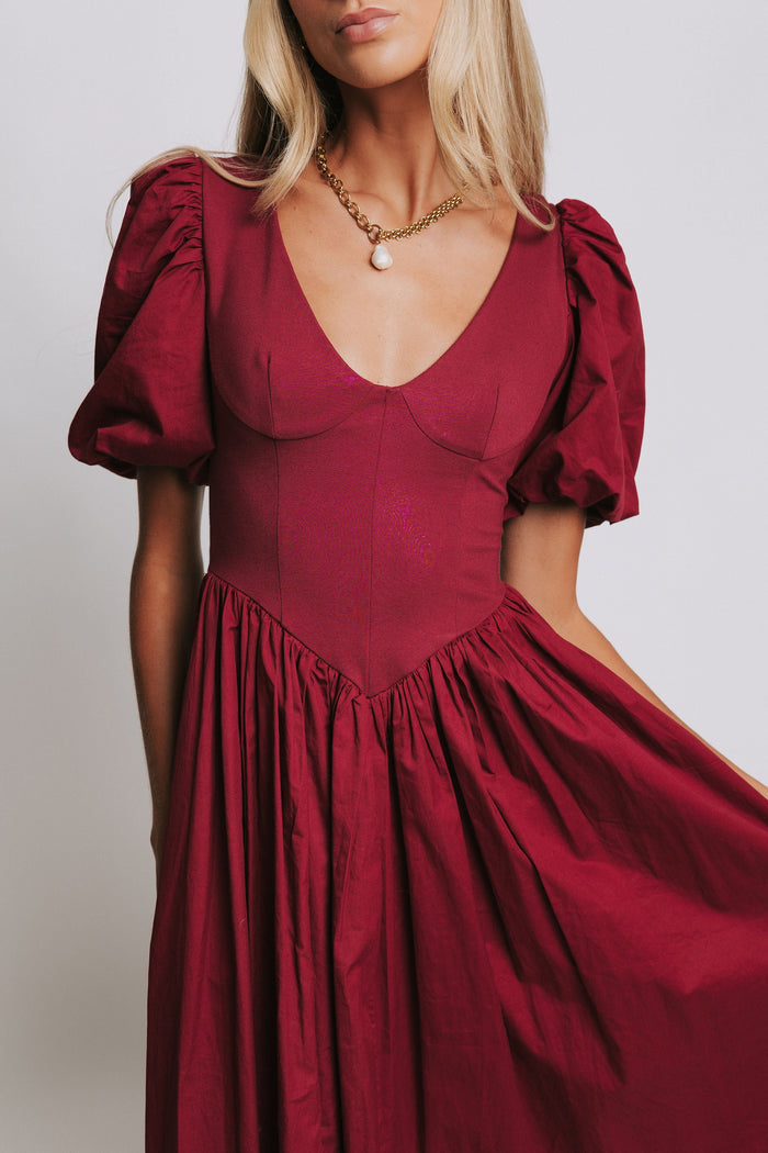 Sweet Sangria Dress