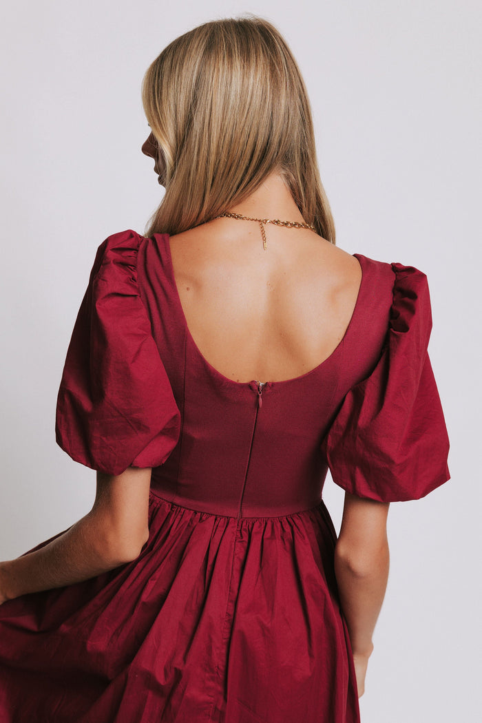 Sweet Sangria Dress