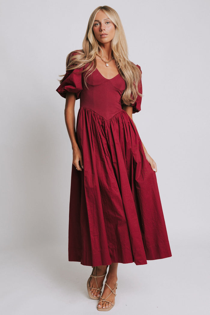Sweet Sangria Dress