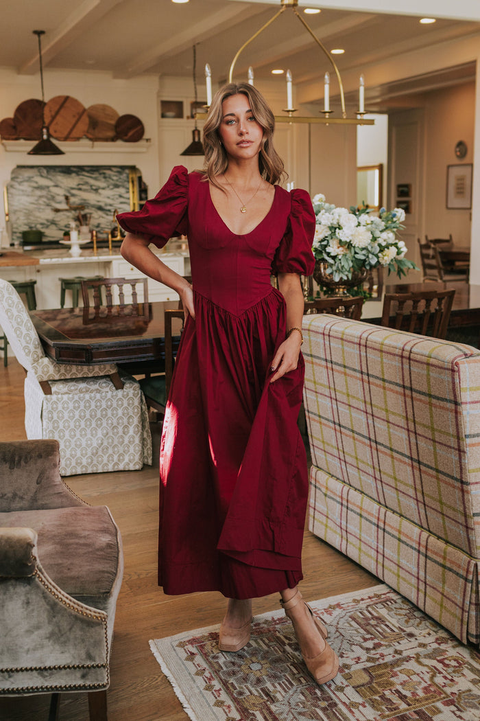 Sweet Sangria Dress