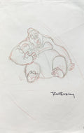 Tarzan Head Animator Signed Model Sheets