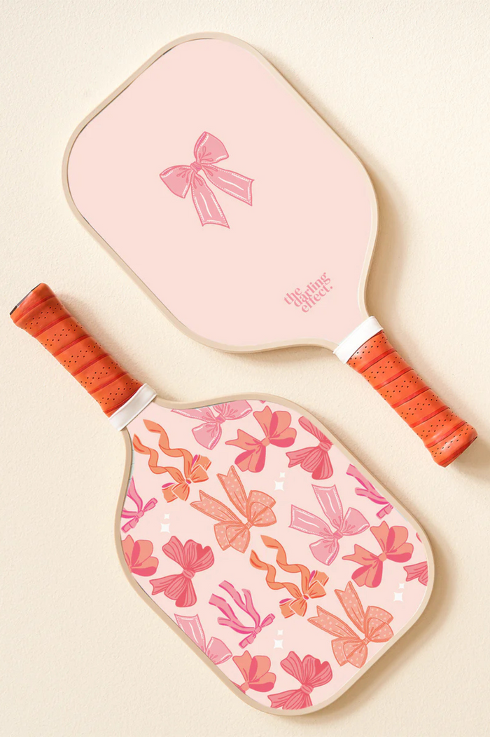 THE DARLING EFFECT - Blushing Bows Pickleball Paddle