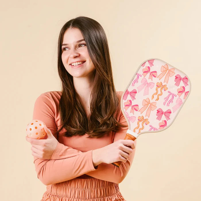 THE DARLING EFFECT - Blushing Bows Pickleball Paddle
