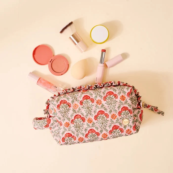 the darling effect quilted pouch everbloom 2